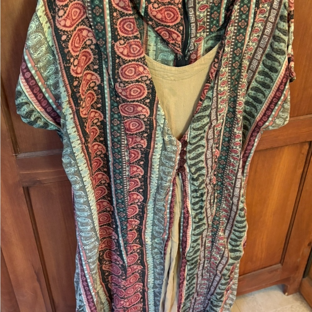 Multicolor Patterned Women's dress
